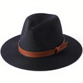 Chapeau de Paille Homme Noir