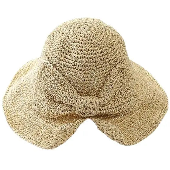 Chapeau Bébé Fille en Paille