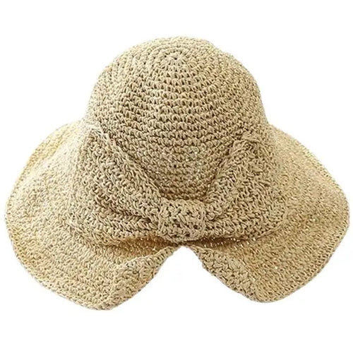Chapeau Bébé Fille en Paille