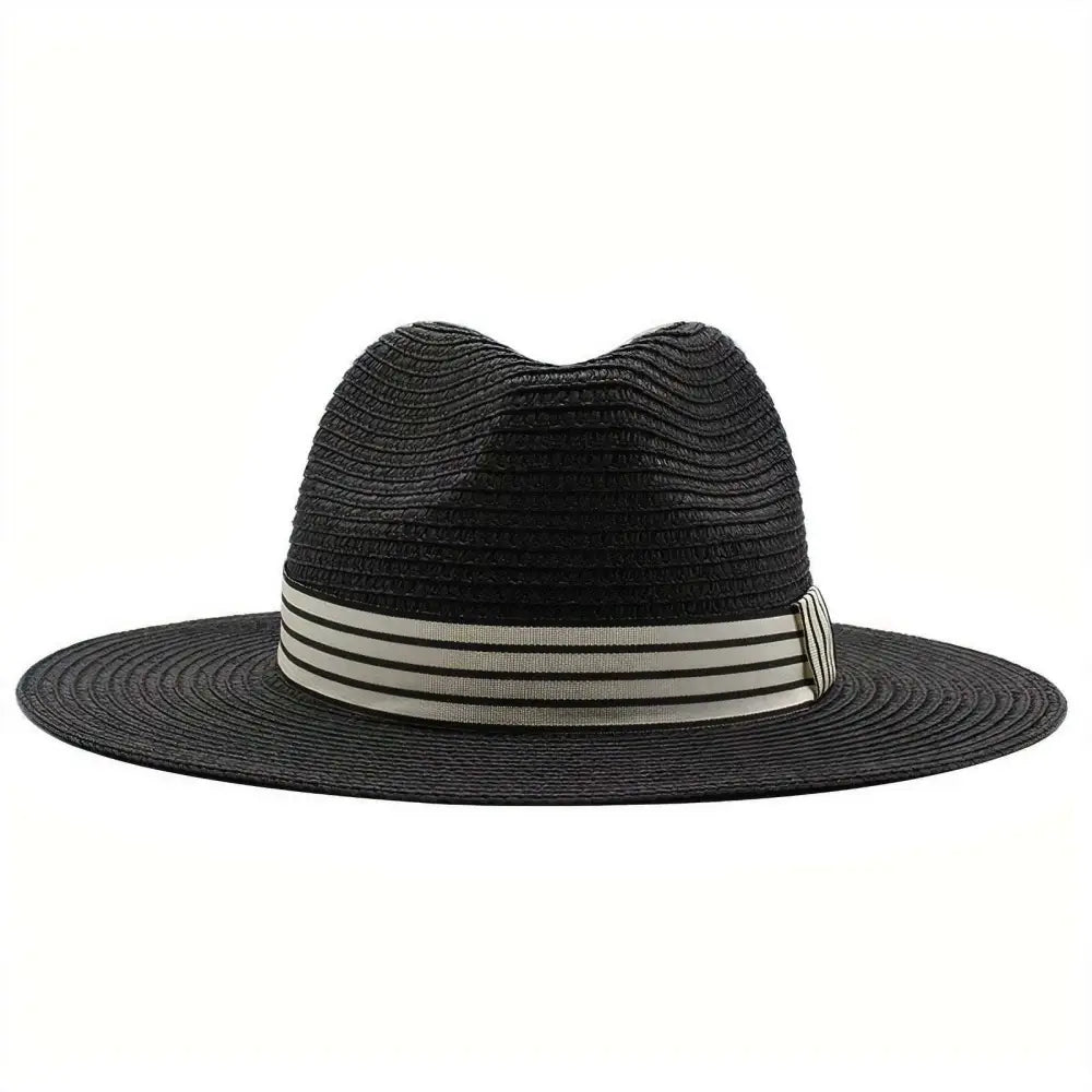 Chapeau de Paille Avec Bandeau