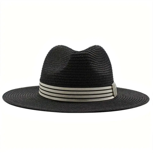 Chapeau de Paille Avec Bandeau
