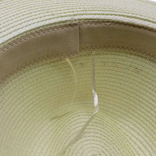 Chapeau de Paille avec Bandeau en Cuir