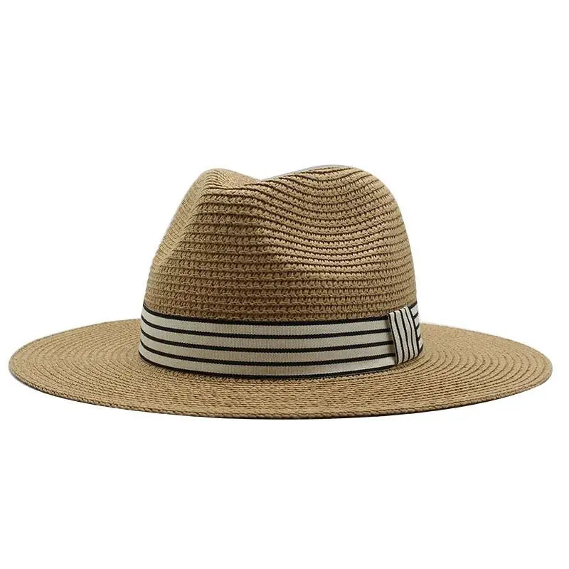 Chapeau de Paille Avec Ruban