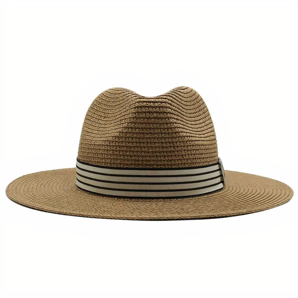 Chapeau de Paille Avec Ruban