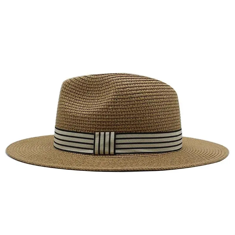 Chapeau de Paille Avec Ruban