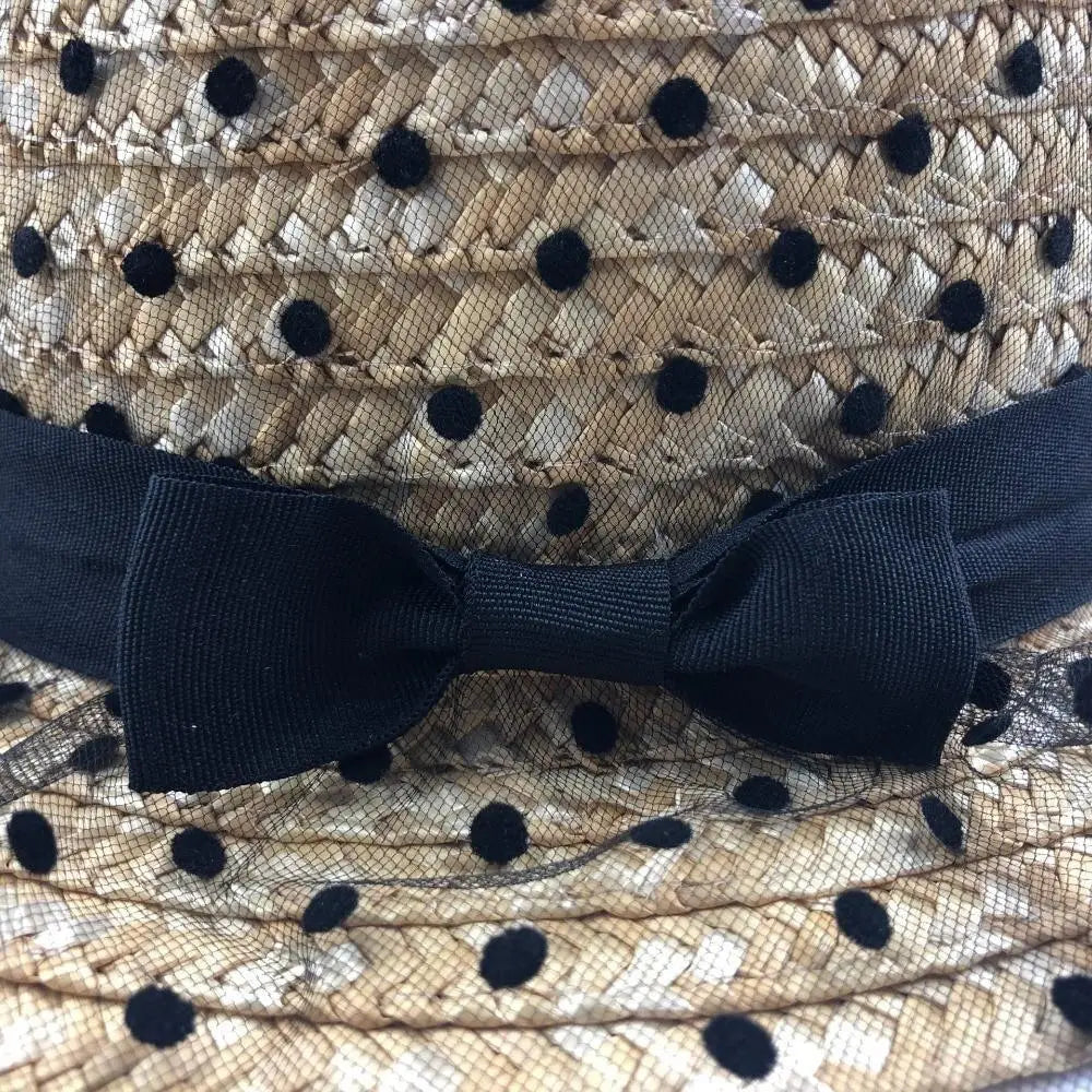 Chapeau de Paille Avec Voile