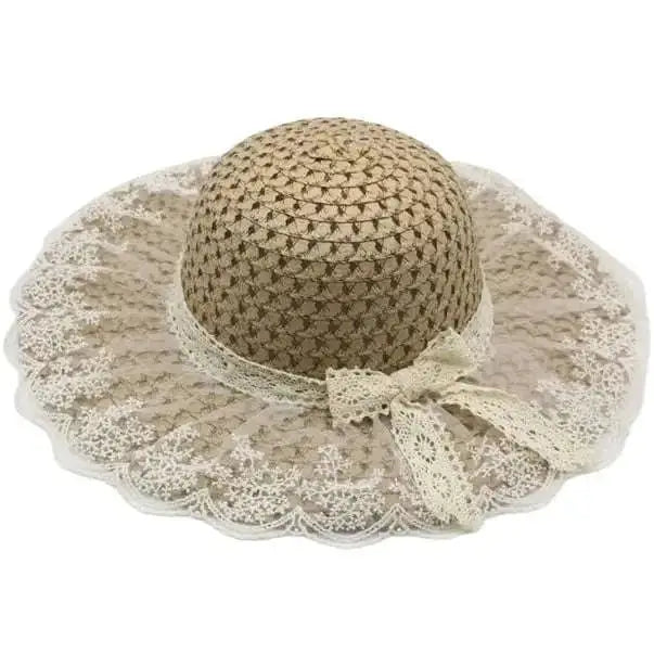 Chapeau de Paille Bébé Fille