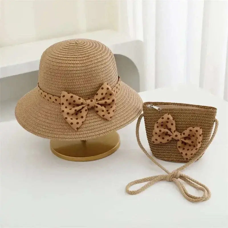 Chapeau de Paille Bébé Fille Été