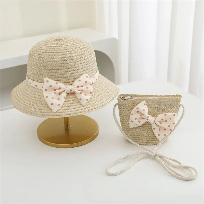 Chapeau de Paille Bébé Fille Été