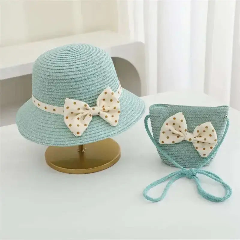 Chapeau de Paille Bébé Fille Été