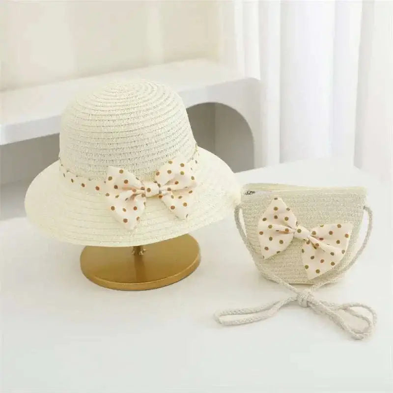 Chapeau de Paille Bébé Fille Été