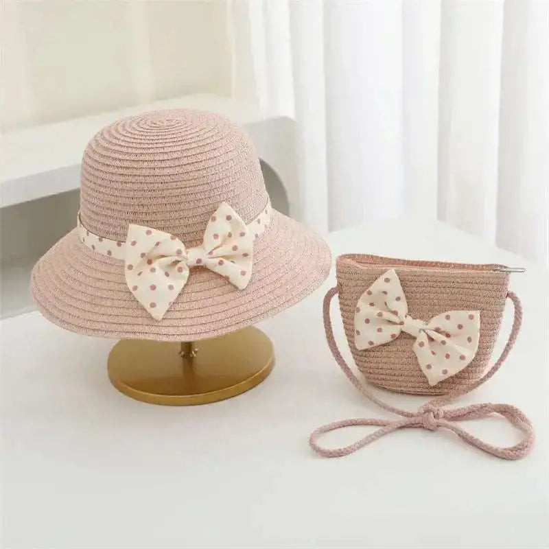Chapeau de Paille Bébé Fille Été