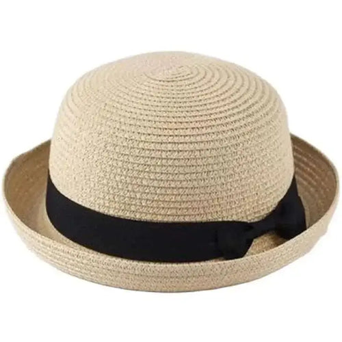 Chapeau de Paille Bébé Ruban