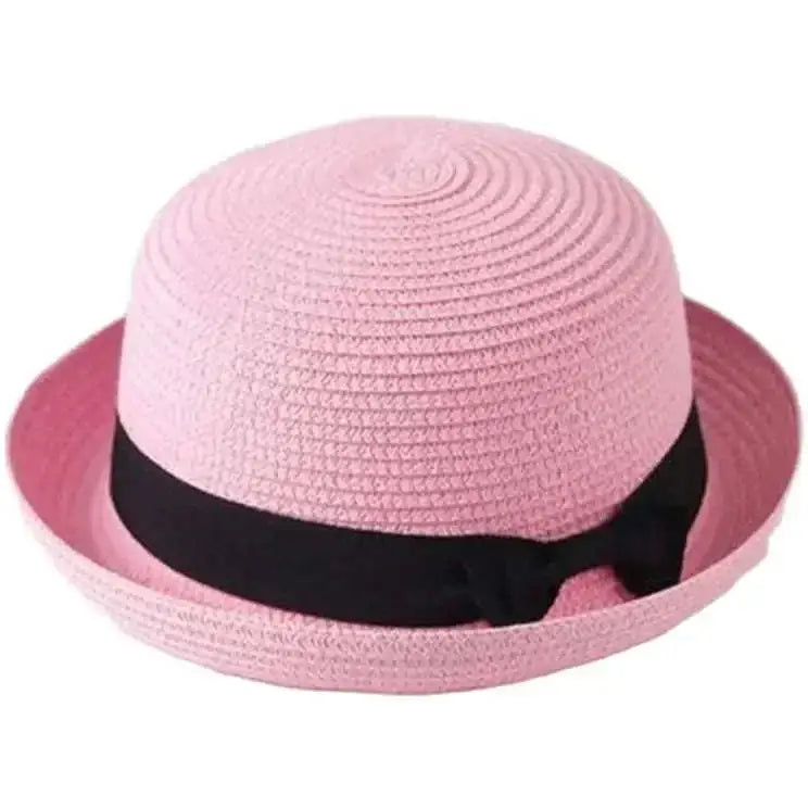 Chapeau de Paille Bébé Ruban