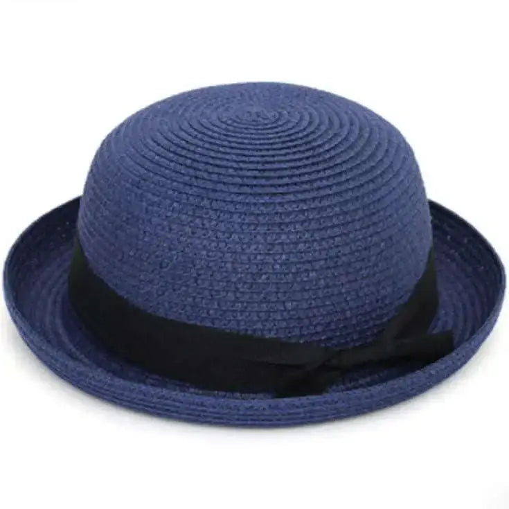 Chapeau de Paille Bébé Ruban