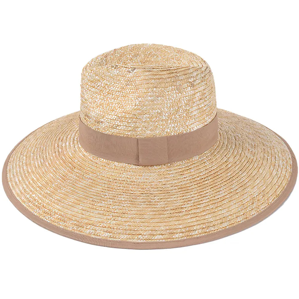 Chapeau de Paille Bandeau Beige