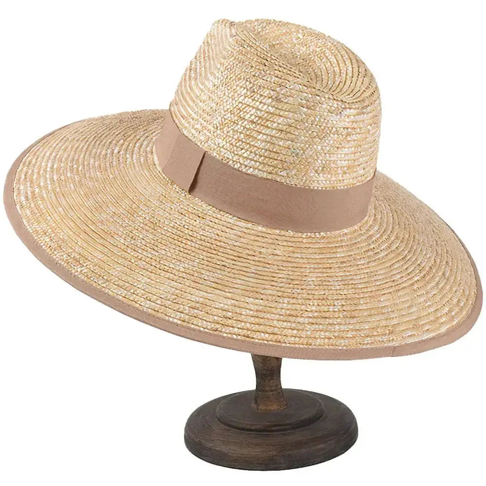 Chapeau de Paille Bandeau Beige