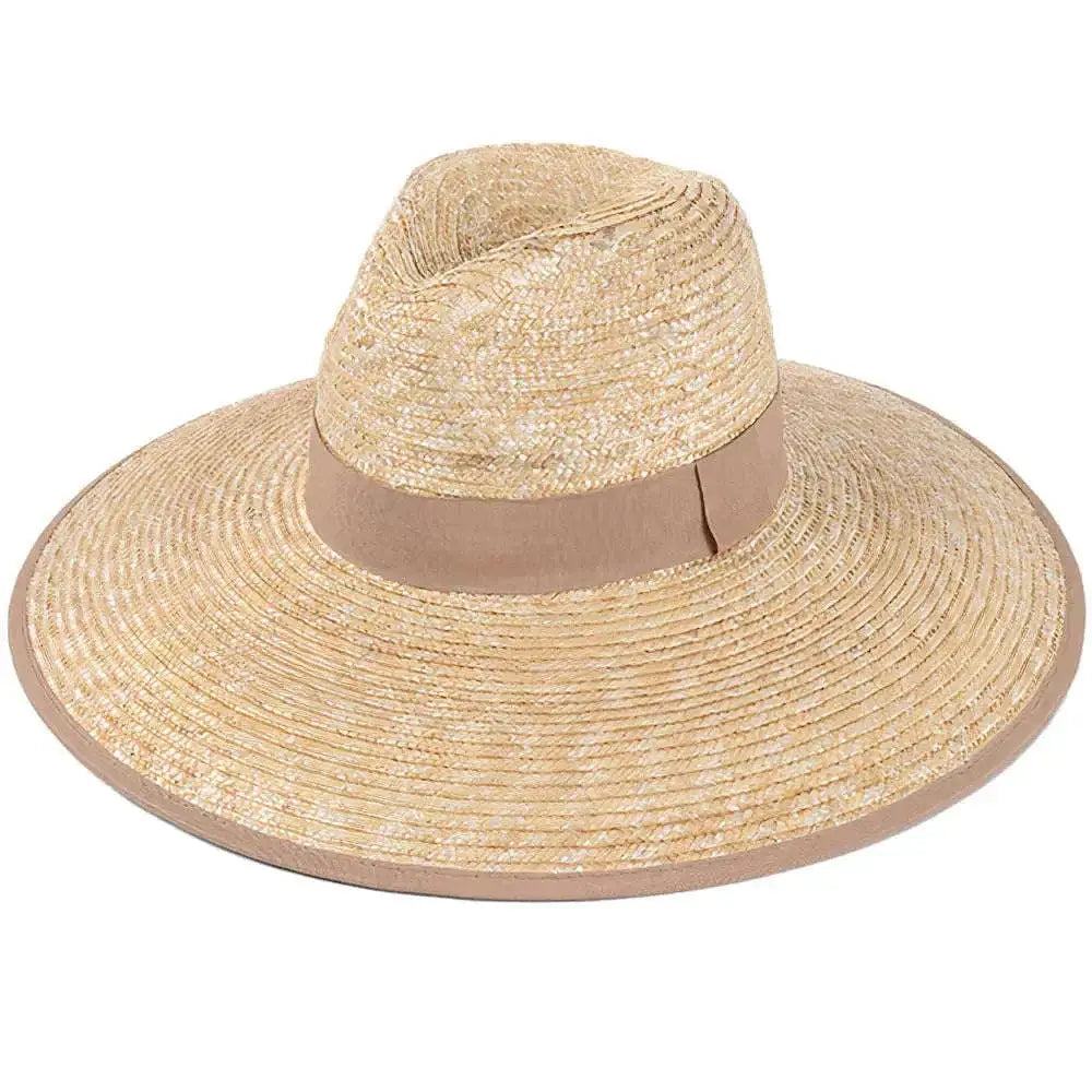 Chapeau de Paille Bandeau Beige
