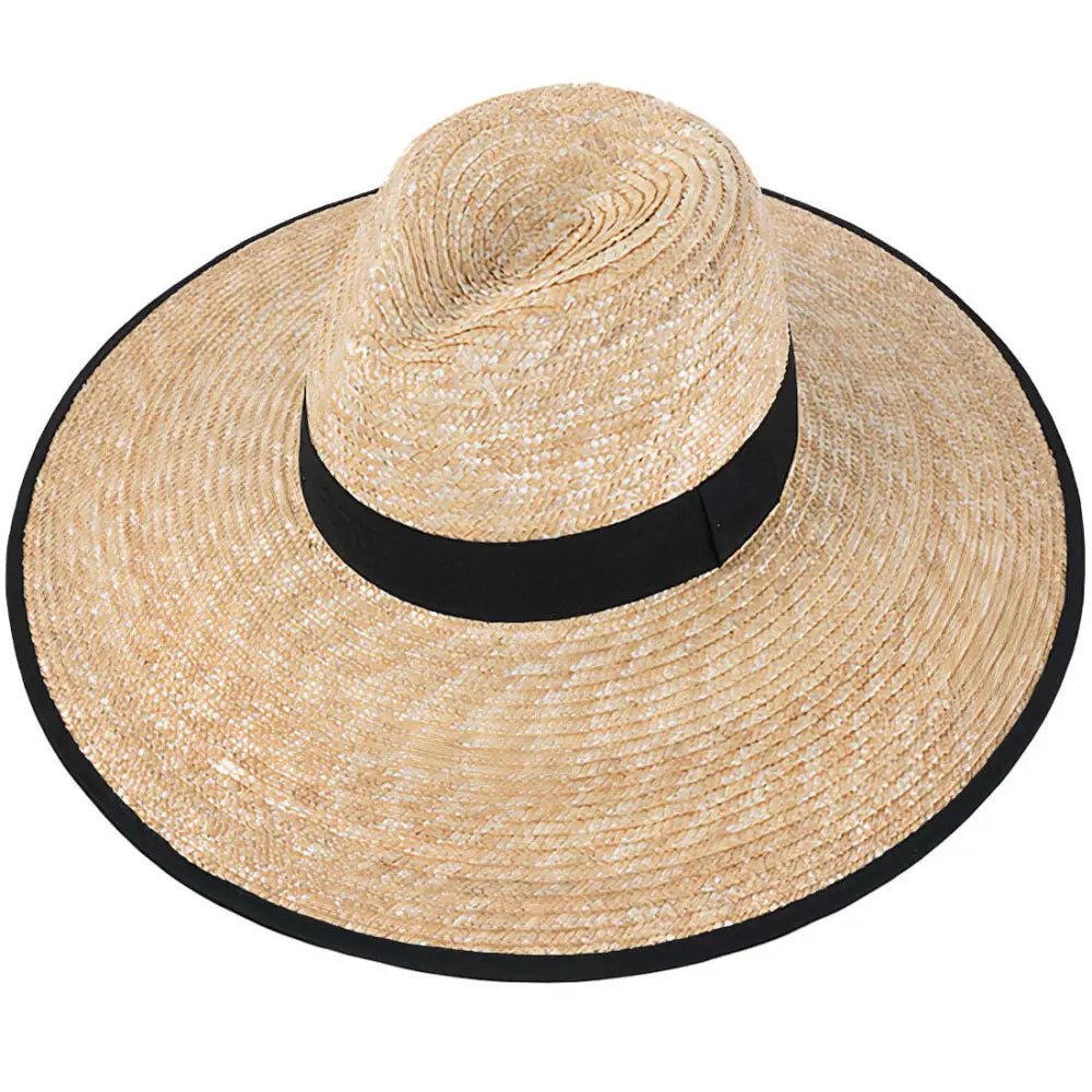 Chapeau de Paille Bandeau Noir