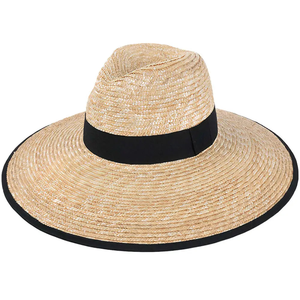 Chapeau de Paille Bandeau Noir