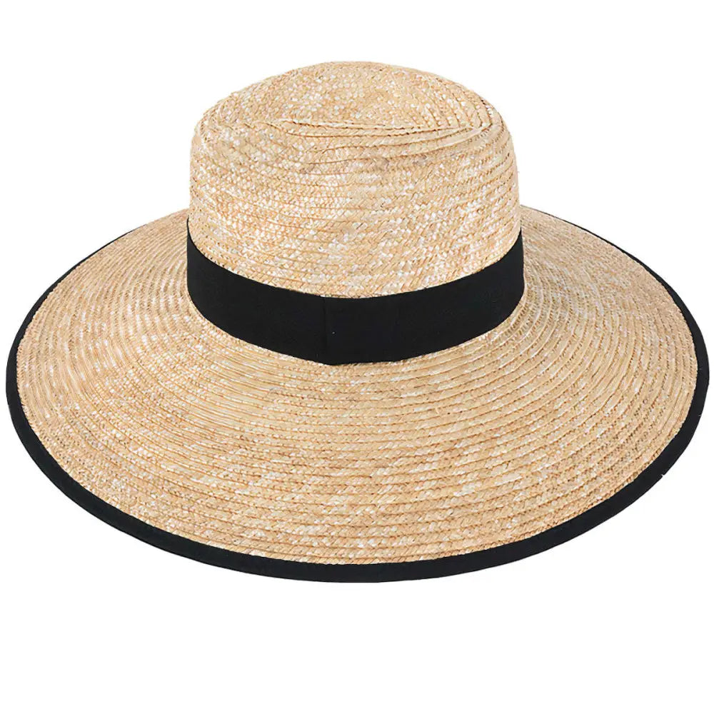 Chapeau de Paille Bandeau Noir