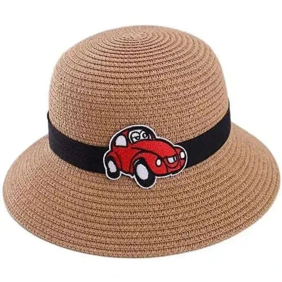 Chapeau de Paille Blanc Enfant