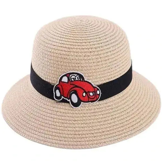Chapeau de Paille Blanc Enfant