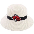 Chapeau de Paille Blanc Enfant