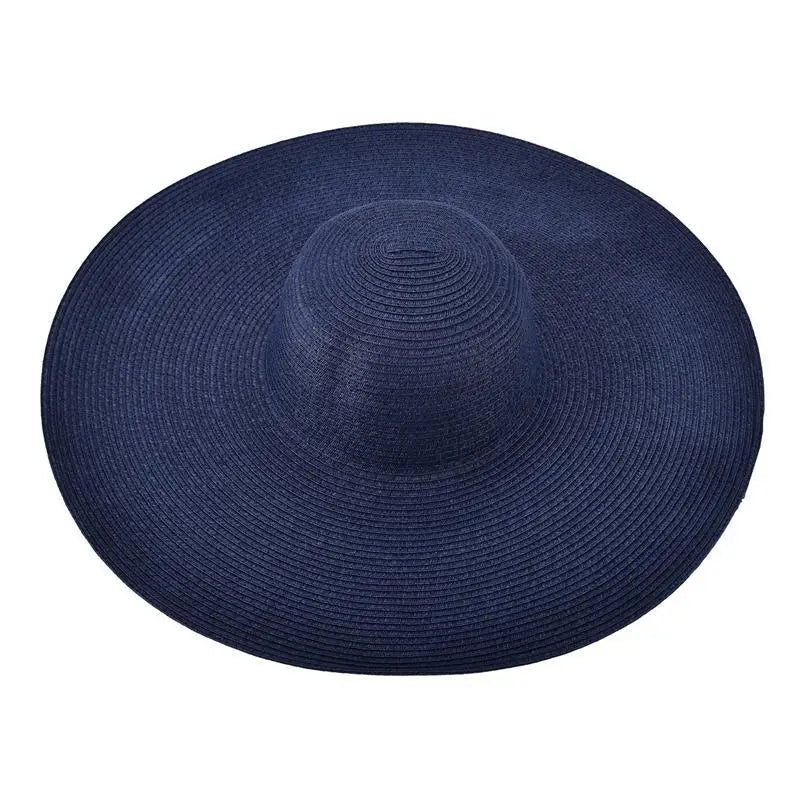 Chapeau de Paille Bleu Marine