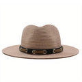 Chapeau de Paille Borsalino Rose Pâle