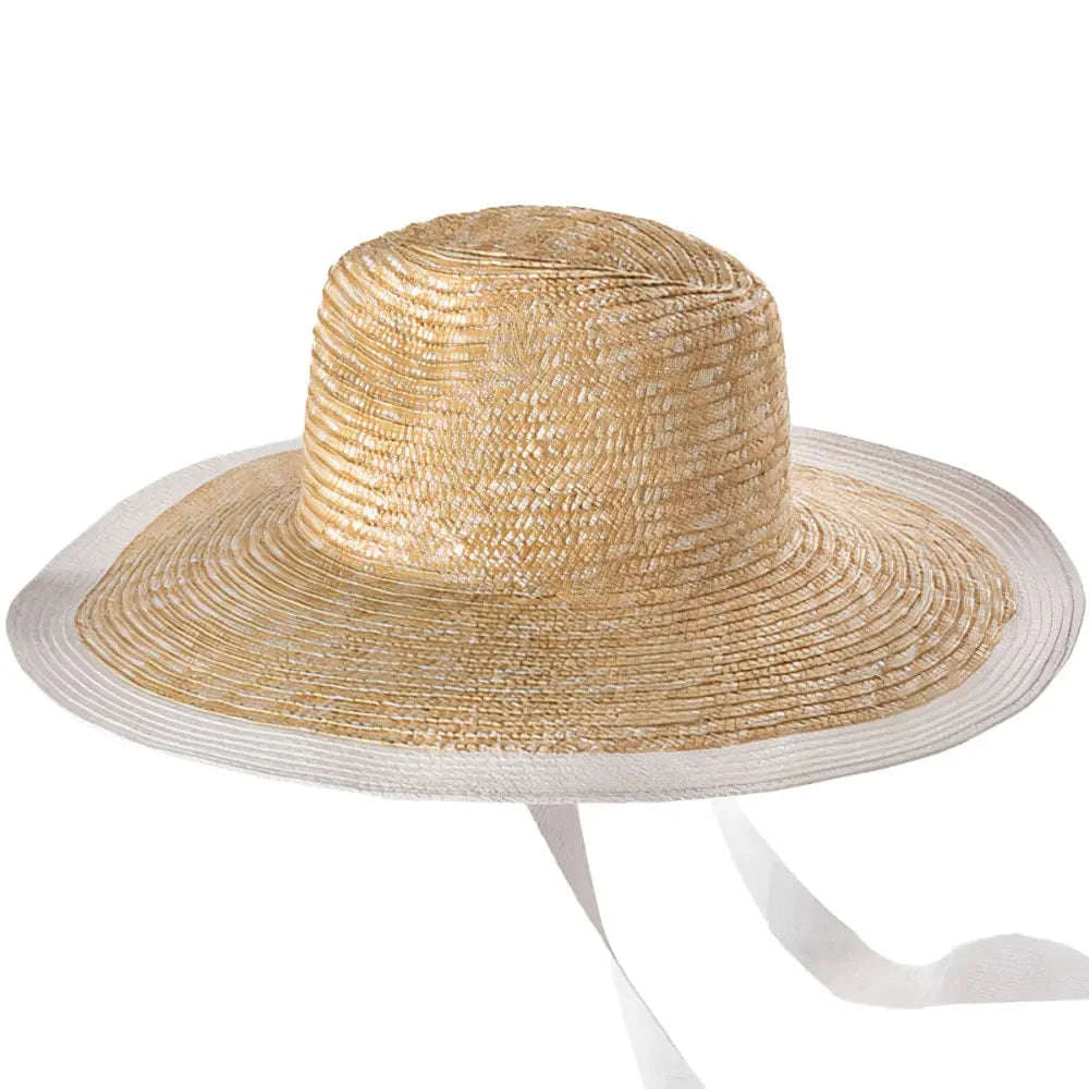 Chapeau de Paille Cérémonie Femme
