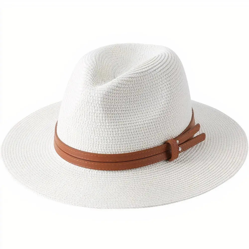 Chapeau de Paille Clair Homme