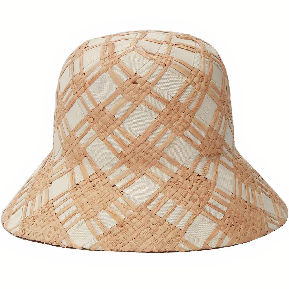 Chapeau de Paille Cloche Femme