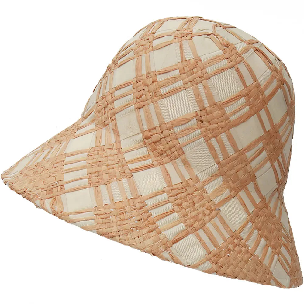 Chapeau de Paille Cloche Femme