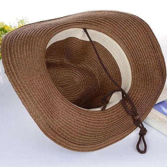Chapeau de Paille de Cowboy pour Homme