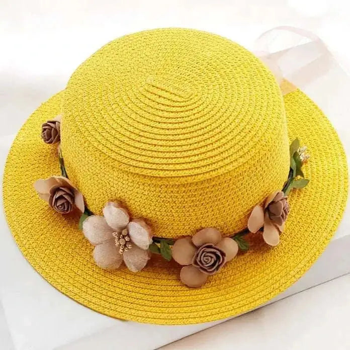Chapeau de Paille Enfant Fille