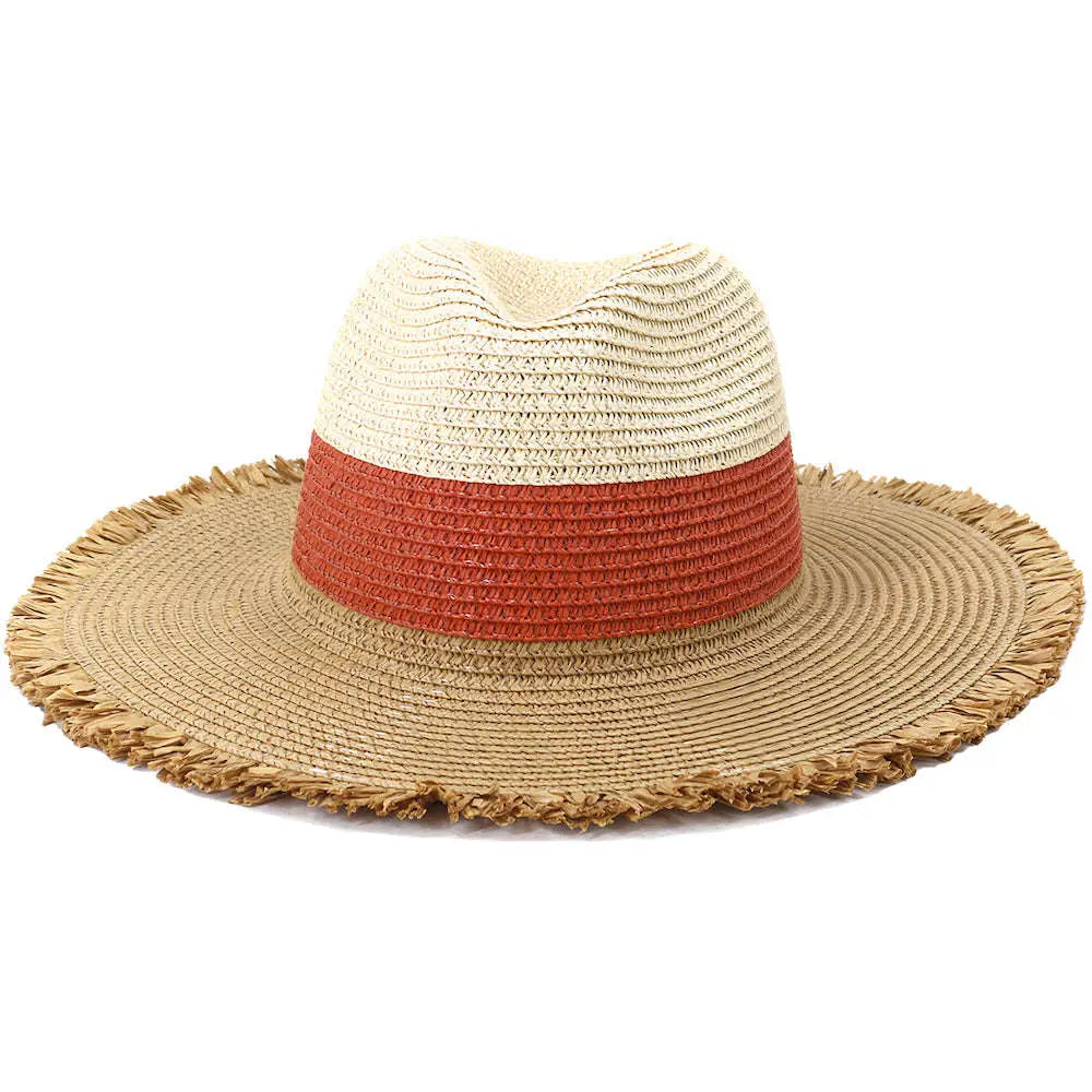 Chapeau de Paille Estival Coloré