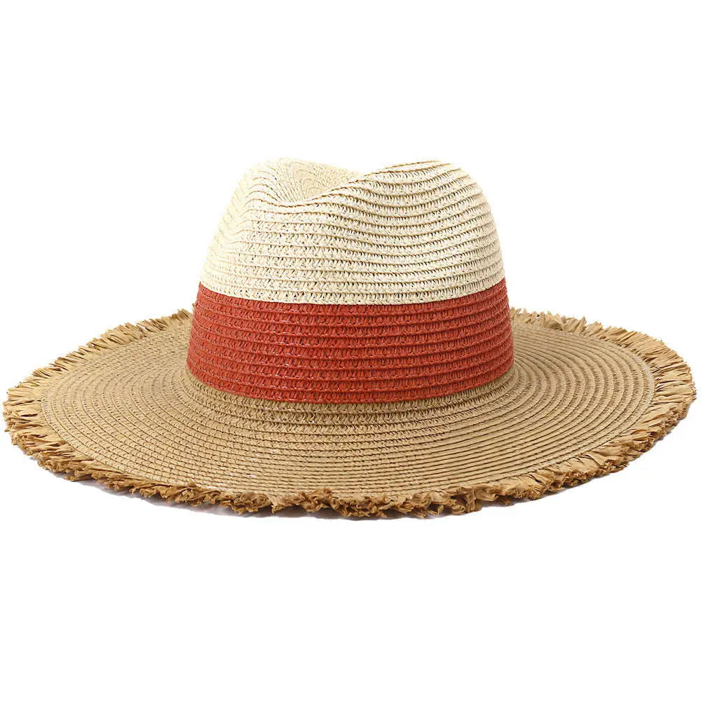 Chapeau de Paille Estival Coloré