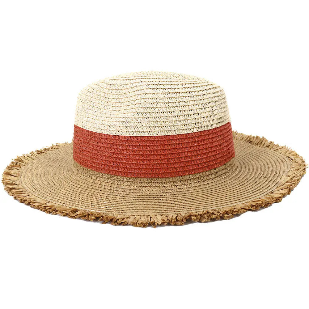 Chapeau de Paille Estival Coloré