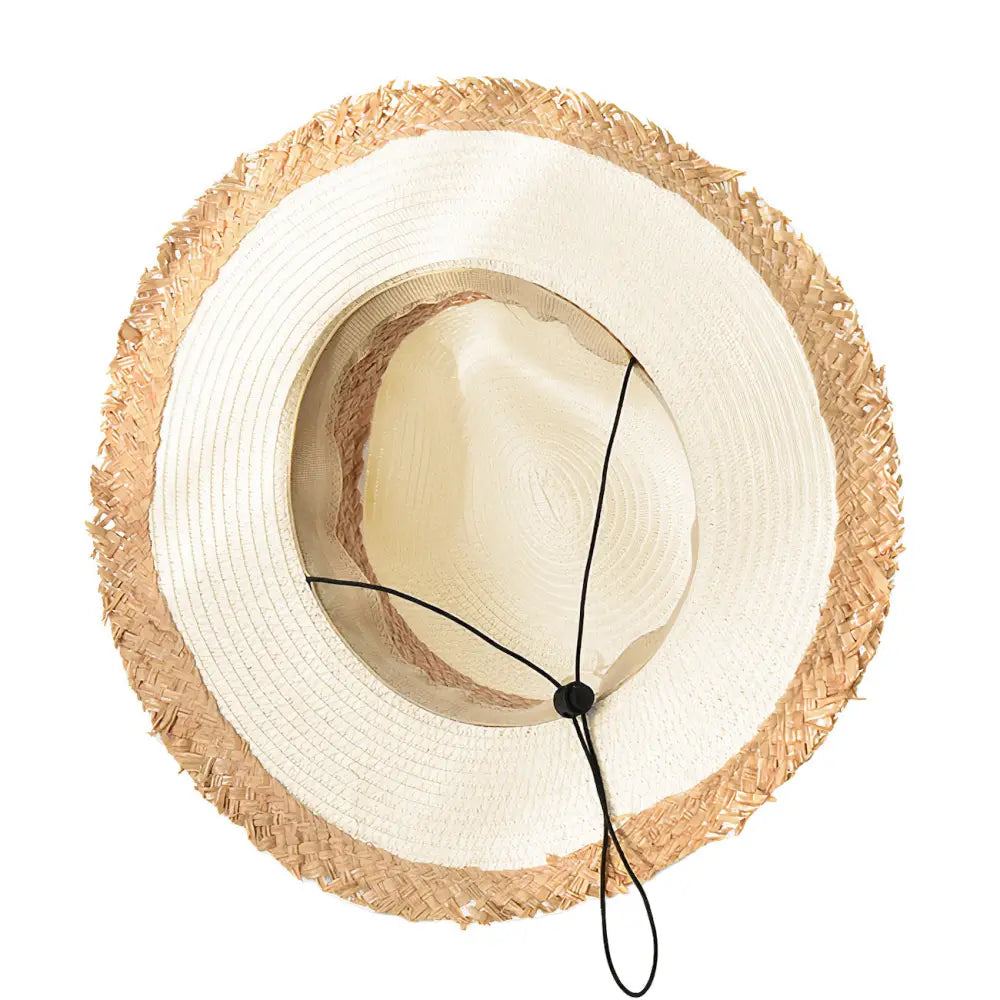 Chapeau de Paille Femme Beige