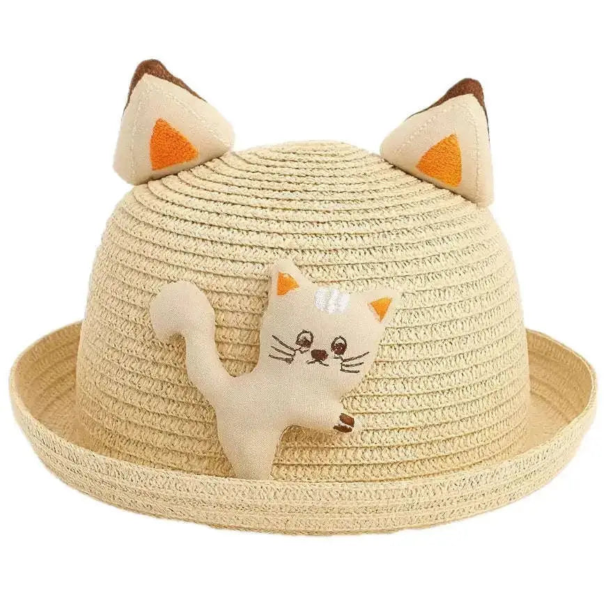 Chapeau de Paille Fille 2 Ans
