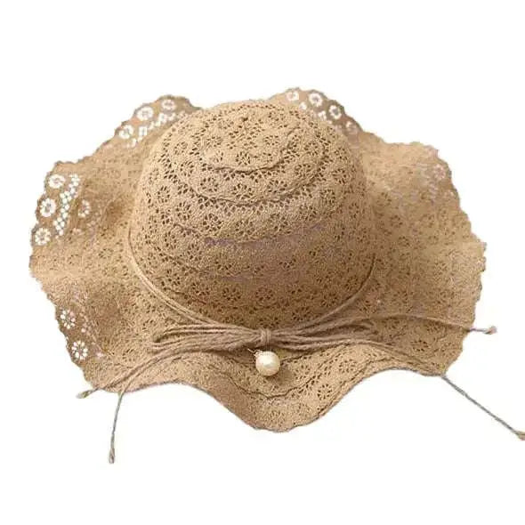 Chapeau de Paille Fille Cérémonie