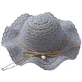 Chapeau de Paille Fille Cérémonie