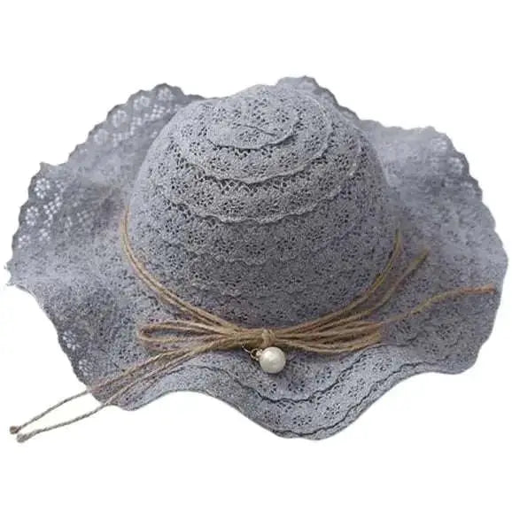 Chapeau de Paille Fille Cérémonie