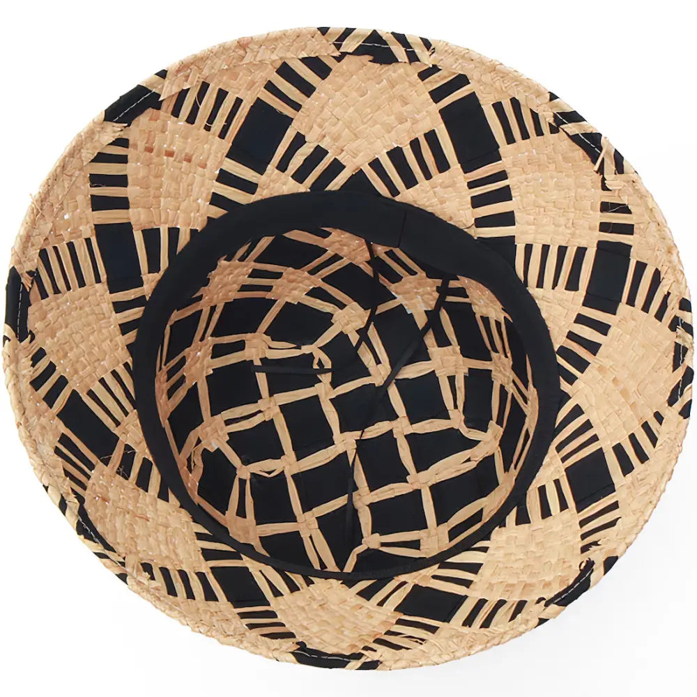 Chapeau de Paille Forme Cloche