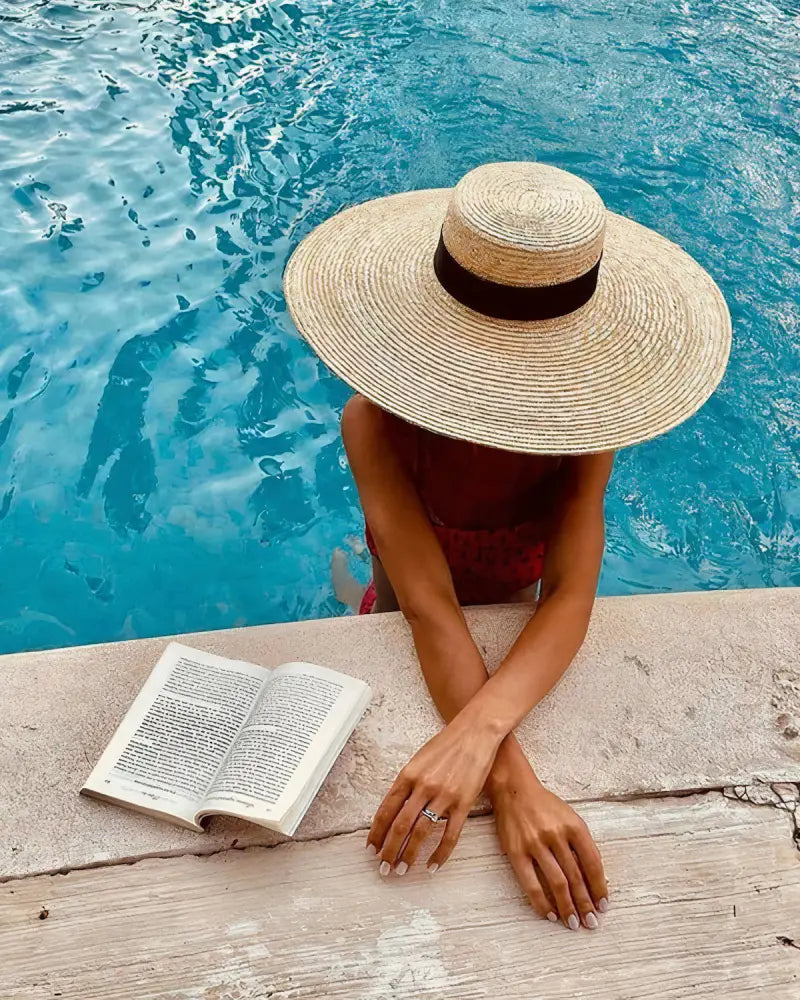 Chapeau de Paille Grand Bord