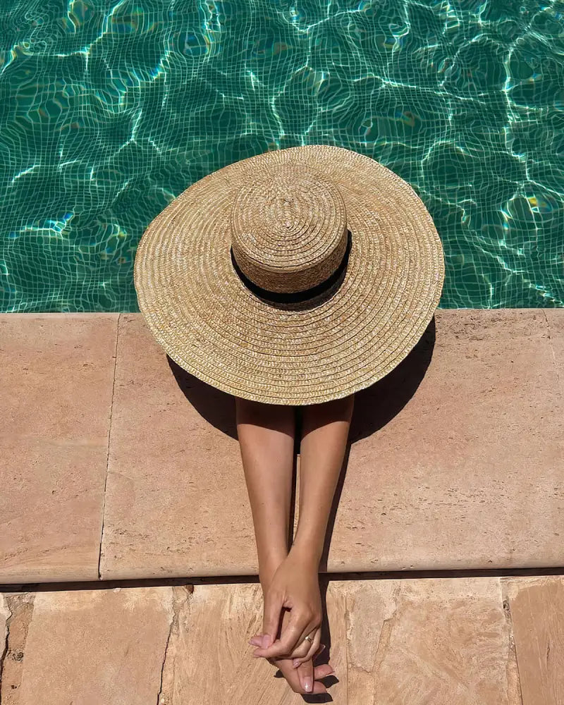 Chapeau de Paille Grand Bord