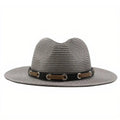 Chapeau de Paille à Lanière