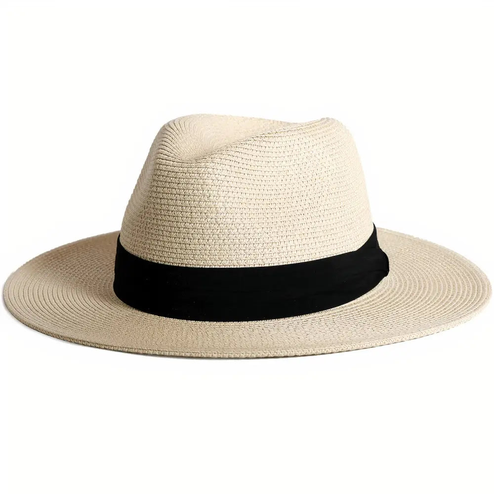 Chapeau de Paille Large Bord pour Homme