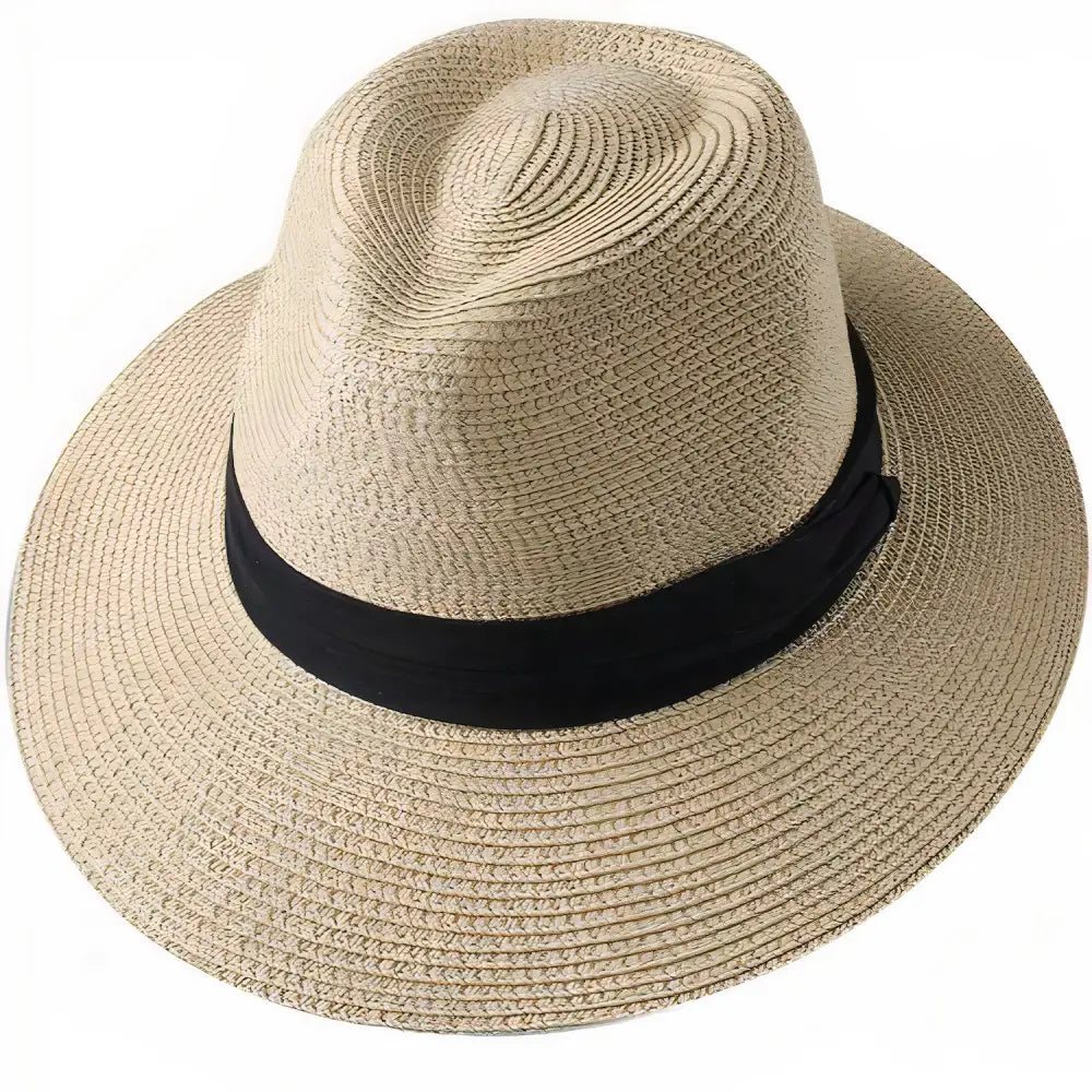 Chapeau de Paille Large Bord pour Homme
